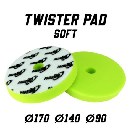 BOX 25 TWISTER PAD GREEN · SOFT